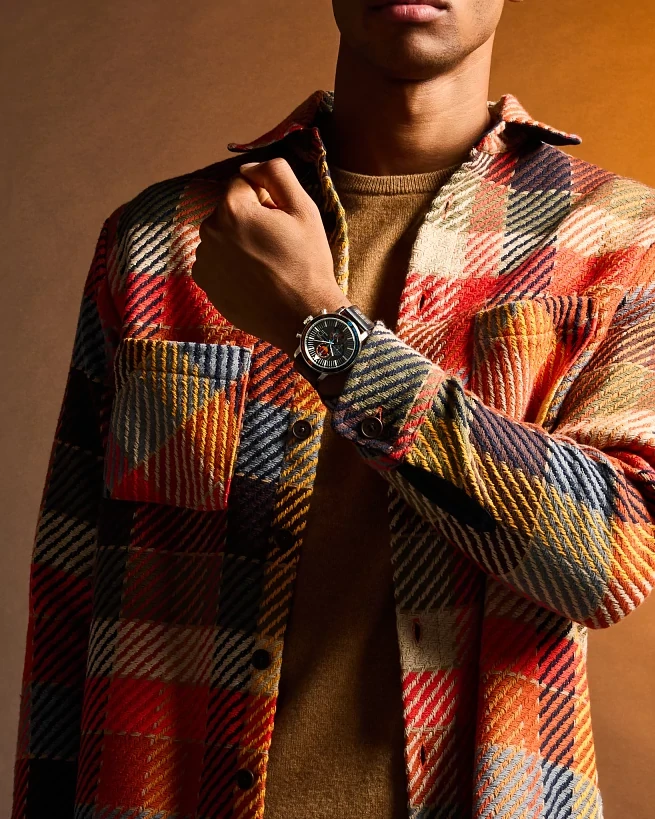 Rebel Starfighter Black Dial Leather Strap CA0870-43W | CITIZEN